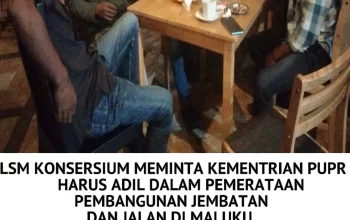 LSM Konsersium Maluku Menilai Infrastruktur Jalan Itu Sangat Penting