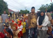 Semarak Karnaval Desa Bonan Dolok Kabupaten Mandailing Natal Meriahkan HUT RI ke-80