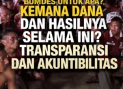 Masyarakat Negeri Geser Desak Penegak Hukum Usut Tuntas Mangkraknya BUMDes dan Dugaan Penyelewengan Dana Desa. 
