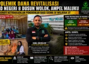 Polemik Dana Revitalisasi SD Negeri 8 Dusun Wolok, AMPEL Maluku Soroti Ketidakadilan Pendidikan bagi Siswa di Wilayah 3T