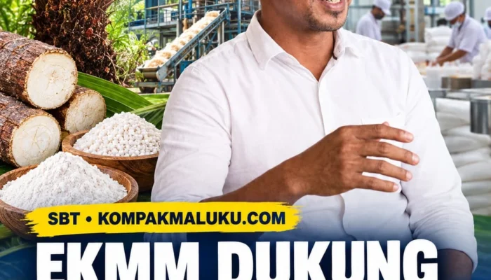 EKMM Dukung Hilirisasi Sagu SBT, Dorong Pemda Perjuangkan PSN ke Pemerintah Pusat