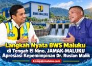 Langkah Nyata BWS Maluku di Tengah El Nino, JAMAK-MALUKU Apresiasi Kepemimpinan Dr. Ruslan Malik