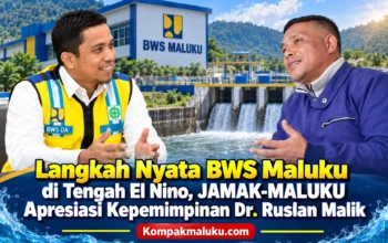Langkah Nyata BWS Maluku di Tengah El Nino, JAMAK-MALUKU Apresiasi Kepemimpinan Dr. Ruslan Malik