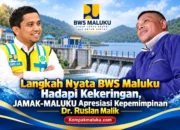 Langkah Nyata BWS Maluku Hadapi Kekeringan, JAMAK-MALUKU Apresiasi Kepemimpinan Dr. Ruslan Malik