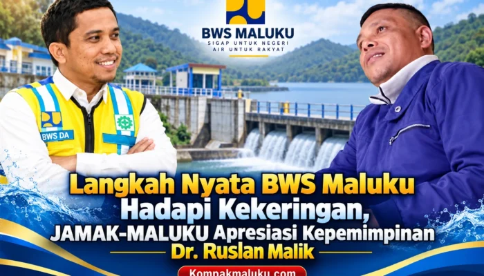Langkah Nyata BWS Maluku Hadapi Kekeringan, JAMAK-MALUKU Apresiasi Kepemimpinan Dr. Ruslan Malik
